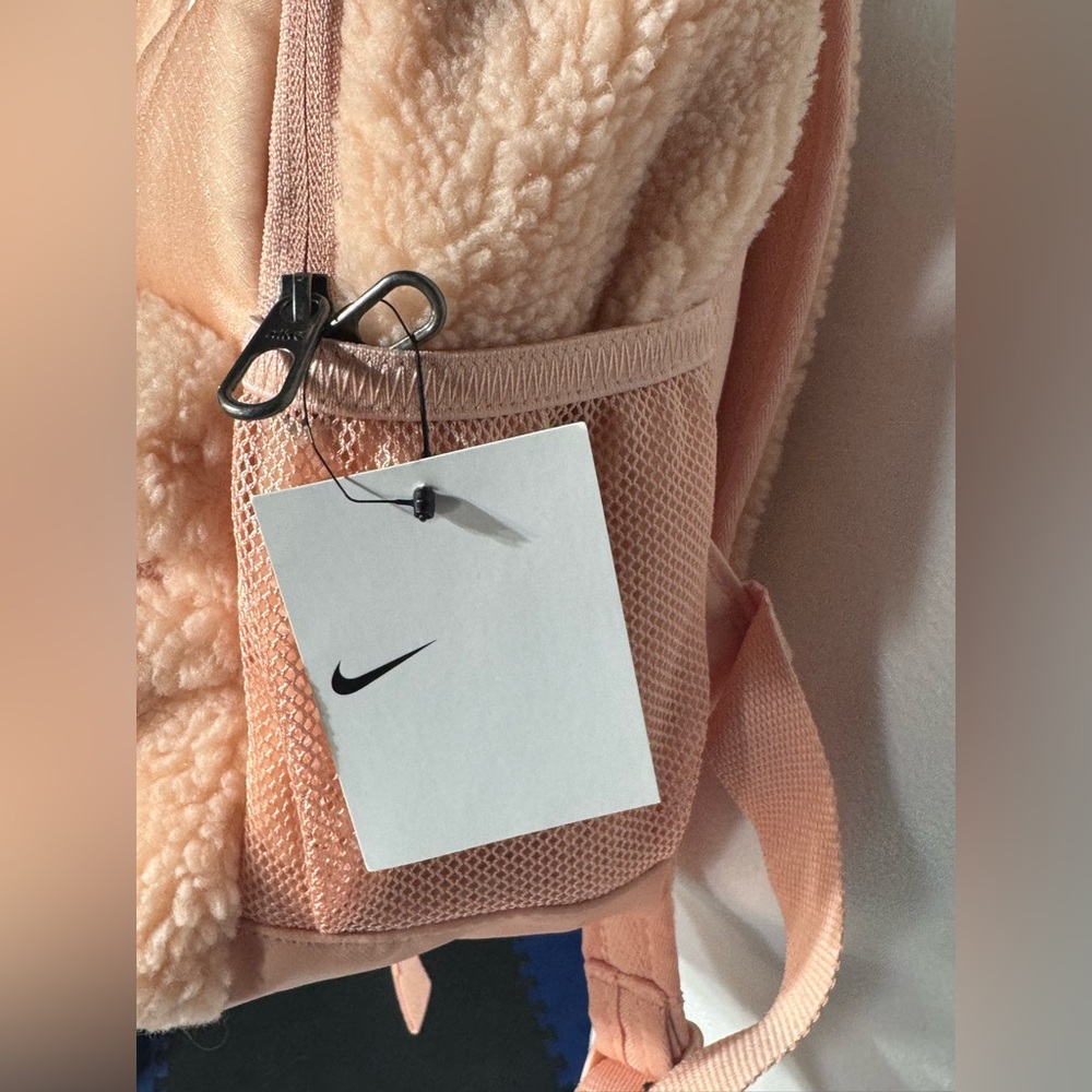 Nike Brasilia JDI Arctic Orange (peach) Color DQ5340-800 Kids Mini Backpack - Picture 3 of 7